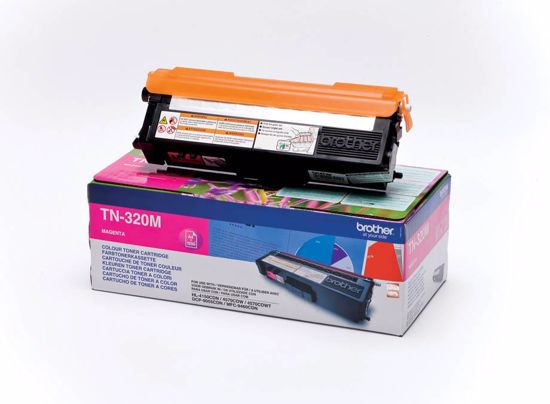 Fotografija izdelka Brother Toner TN320M, magenta, 1.500 strani HL 4140/50/4570 DCP9055/270 MFC9460/9970