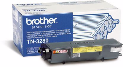 Fotografija izdelka Brother Toner TN3280, črn, 8.000 strani DCP8070D/85 HL52xx/53xx MFC8370/80/88x0