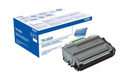 Fotografija izdelka Brother Toner TN3520, črn, 20.000 strani HL-L6400DW, MFC-L6900DW