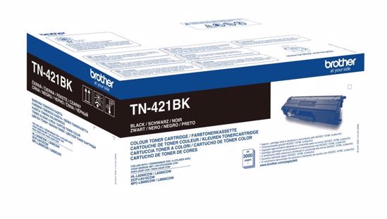 Fotografija izdelka Brother Toner TN421BK, črn, 3.000 strani HL-L8260/8360, DCP-L8410, MFC-L8690/8900