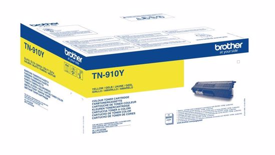 Fotografija izdelka Brother Toner TN910Y, yellow, 9.000 strani HL-L9310CDW, MFC-L9570CDW