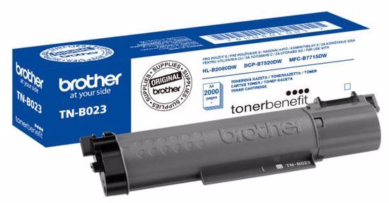 Fotografija izdelka Brother Toner TNB023, črn, 2.000 strani HL-B2080DW, DCP-B7520DW, MFC-B7715DW