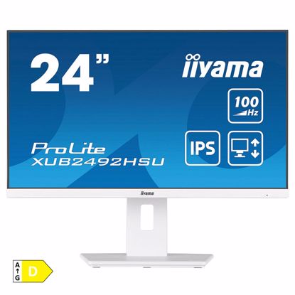 Fotografija izdelka IIYAMA ProLite XUB2492HSU-W6 60,5cm (23,8") FHD IPS 100Hz HDMI/DP zvočniki monitor