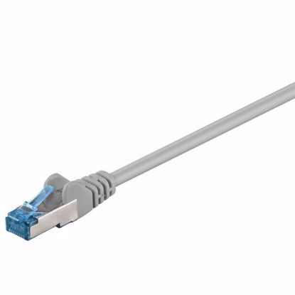 Fotografija izdelka GOOBAY S/FTP (PiMF) CAT 6A patch 1,5m sivi mrežni povezovalni kabel