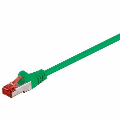 Fotografija izdelka GOOBAY S/FTP (PiMF) CAT 6 patch 2m zelen mrežni povezovalni kabel