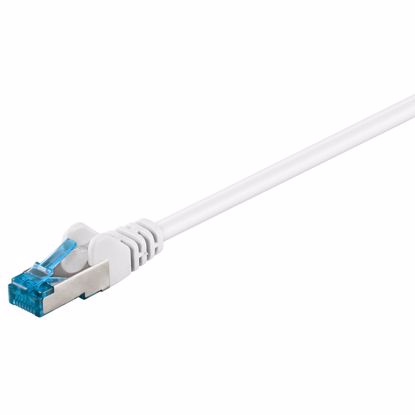 Fotografija izdelka GOOBAY S/FTP CAT 6A patch 3m beli mrežni povezovalni kabel