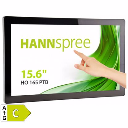 Fotografija izdelka HANNS-G HO165PTB 40cm (15,6") FHD zvočniki na dotik informacijski / interaktivni monitor