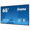 Fotografija izdelka IIYAMA ProLite LH6560UHS-B1AG 64,5" (164cm) 24/7 UHD VA HDMI informacijski zaslon