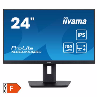 Fotografija izdelka IIYAMA ProLite XUB2492QSU-B1 60,96cm (24") 2K IPS 100Hz HDMI/DP zvočniki monitor