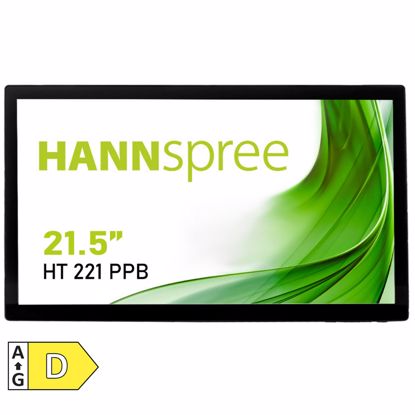 Fotografija izdelka HANNS-G HT221PPB 54,6cm (21,5") FHD zvočniki na dotik informacijski / interaktivni monitor