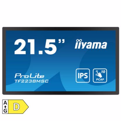 Fotografija izdelka IIYAMA ProLite TF2238MSC-B1 54,6cm (21,5") FHD IPS open frame na dotik informacijski / interaktivni monitor