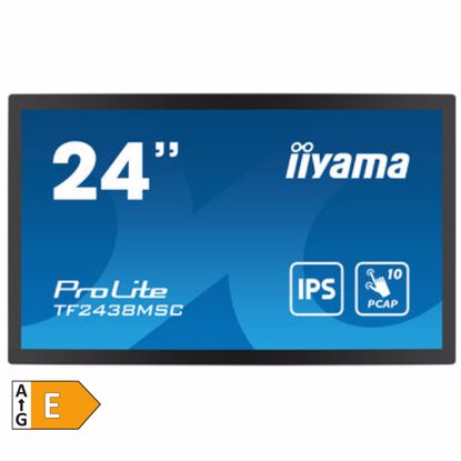 Fotografija izdelka IIYAMA ProLite TF2438MSC-B1 60,5cm (24") FHD IPS open frame na dotik informacijski / interaktivni monitor