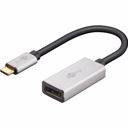 Fotografija izdelka GOOBAY USB-C (M) na DisplayPort (Ž) 0,15cm adapter
