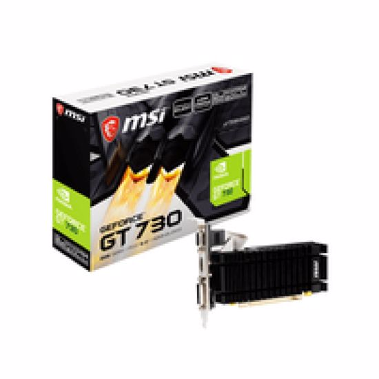 Fotografija izdelka Grafična kartica nVidia GT730 MSI N730K-2GD3H/LPV1 - 2GB DDR3 - passivno hlajenje (V809-3861R)