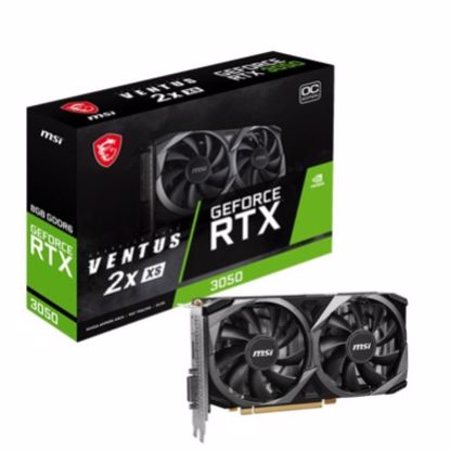 Fotografija izdelka Grafična kartica nVidia RTX3050 MSI Ventus 2X XS OC - 8GB GDDR6 (RTX 3050 VENTUS 2X XS 8G OC)