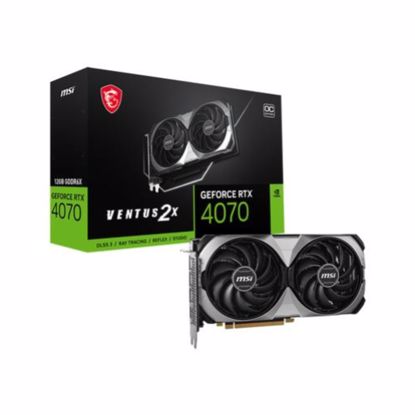 Fotografija izdelka Grafična kartica nVidia RTX4070 MSI Ventus 2X 12G OC - 12GB GDDR6X (V513-432R)