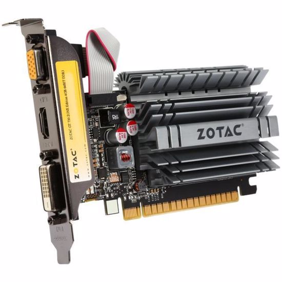 Fotografija izdelka Grafična kartica nVidia GT 730 Zotac - 4GB DDR3 (ZT-71115-20L)