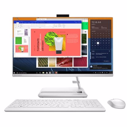 Fotografija izdelka LENOVO IdeaCentre AIO 3 27IAP7 27" (68,58cm) FHD i5-12450H 1x16GB 512GB (F0GJ00G2SC) Windows 11 Home tipkovnica + miška AIO računalnik