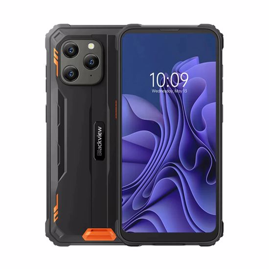 Fotografija izdelka  Blackview pametni robustni telefon BV5300 PLUS 8/128GB, oranžen