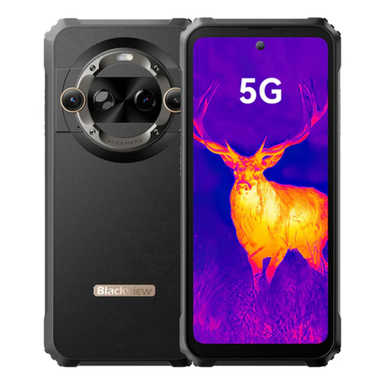 Fotografija izdelka Blackview pametni robustni telefon BL9000 PRO 12GB+512GB s FLIR kamero, črn