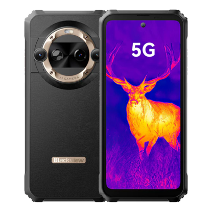 Fotografija izdelka Blackview pametni robustni telefon BL9000 PRO 12GB+512GB s FLIR kamero, zlata