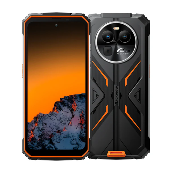 Fotografija izdelka Blackview pametni robustni telefon BV8100 8/256GB LTE, oranžna