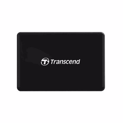 Fotografija izdelka Čitalec kartic Transcend RDC8 črn, USB C 3.1 --> SD, microSD, CompactFlash