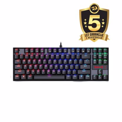 Fotografija izdelka REDRAGON K552 KUMARA GAMING RGB MEHANSKA ŽIČNA TIPKOVNICA