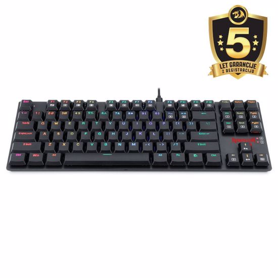 Fotografija izdelka REDRAGON APS TKL K607 RGB ŽIČNA GAMING TIPKOVNICA