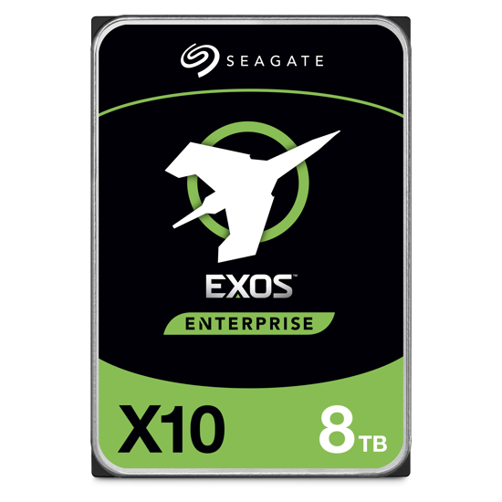 Fotografija izdelka SEAGATE 8TB EXOS 7E10, 7200, 256MB