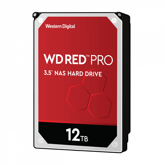 Fotografija izdelka WD trdi disk 12TB SATA3, 6Gb/s, 7200, 256MB RED PRO