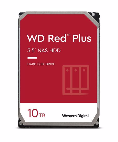 Fotografija izdelka WD trdi disk 10TB SATA3, 6Gb/s, 7200, 256MB RED PLUS