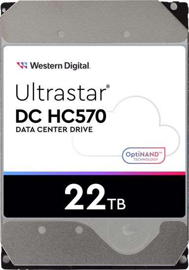 Fotografija izdelka HGST/WD 22TB SATA 3 6GB/s 512MB 7200 ULTRASTAR DC HC570 512e