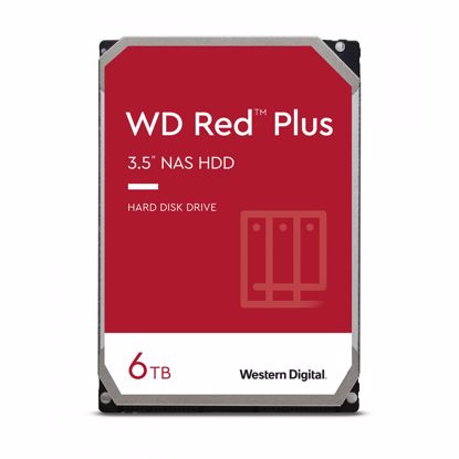 Fotografija izdelka WD trdi disk 6TB SATA3, 6Gb/s, 5400obr, 256MB RED PLUS