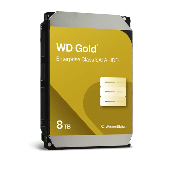 Fotografija izdelka 8TB GOLD 7200 256MB strežniški disk