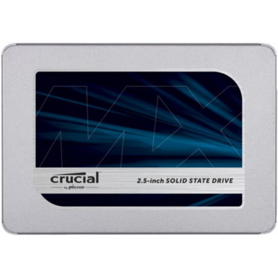 Fotografija izdelka Crucial MX500 250GB SATA 2.5 7mm (z 9.5mm adapter) SSD