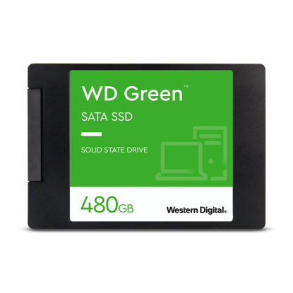 Fotografija izdelka WD 480GB SSD GREEN 3D NAND 6,35(2,5") SATA3