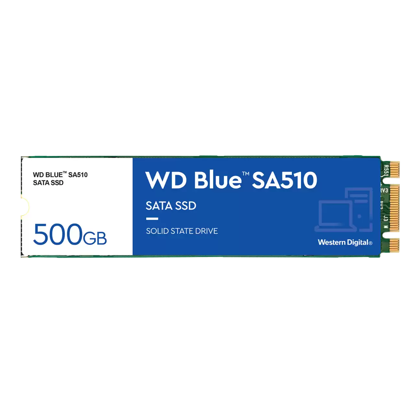 Fotografija izdelka WD 500GB SSD BLUE SA510 M.2 SATA3