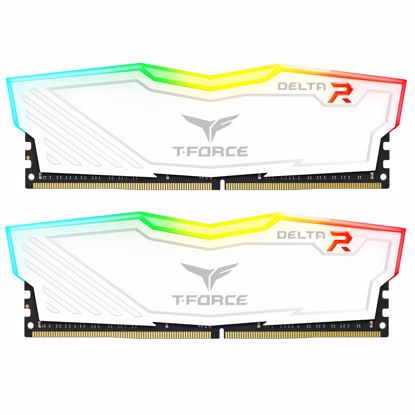 Fotografija izdelka Teamgroup Delta RGB 16GB Kit (2x8GB) DDR4-3200 DIMM PC4-25600 CL16, 1.35V