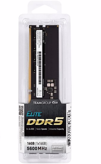 Fotografija izdelka Teamgroup Elite 16GB DDR5-5600 DIMM CL46, 1.1V