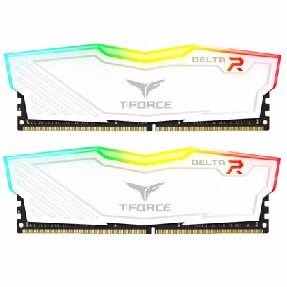 Fotografija izdelka Teamgroup Delta RGB 32GB Kit (2x16GB) DDR4-3600 DIMM PC4-28800 CL18, 1.35V