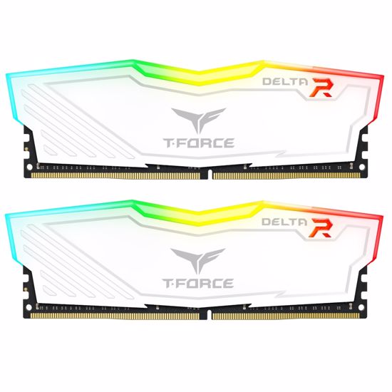 Fotografija izdelka Teamgroup Delta RGB 32GB Kit (2x16GB) DDR4-3600 DIMM PC4-28800 CL18, 1.35V