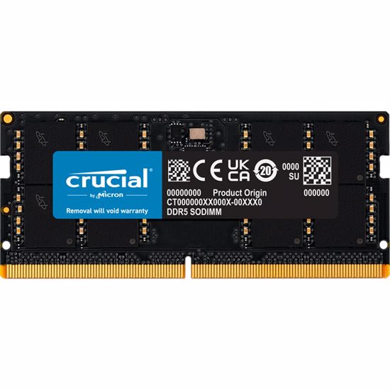 Fotografija izdelka Crucial 32GB DDR5-4800 SODIMM PC5-38400 CL40, 1.1V