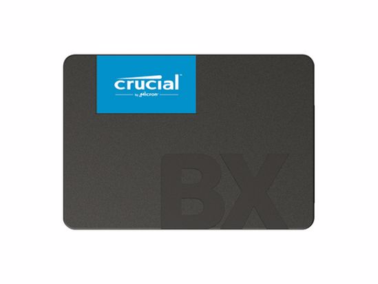 Fotografija izdelka SSD 240GB 2.5" SATA3 3D TLC, 7mm, CRUCIAL BX500 (CT240BX500SSD1)