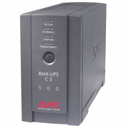 Fotografija izdelka APC Back-UPS 500 BK500BLK 500VA 300W 120V UPS brezprekinitveno napajanje