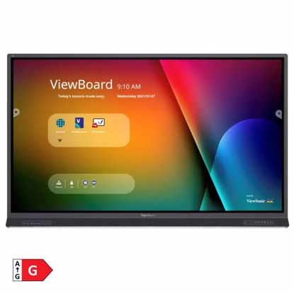 Fotografija izdelka VIEWSONIC ViewBoard IFP7552-1A 190,5cm (75") QHD LED LCD WIFI6 BT nosilec montaža na dotik interaktivni zaslon