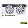 Fotografija izdelka ASUS Dual GeForce RTX 4070 8GB OC 12GB GDDR6X (90YV0IZ4-M0NA00) gaming bela grafična kartica