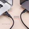 Fotografija izdelka BASEUS adapter USB-A na USB-C, ženski, črn