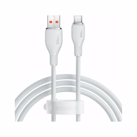 Fotografija izdelka BASEUS kabel Pudding USB-C 100W, 2m bel