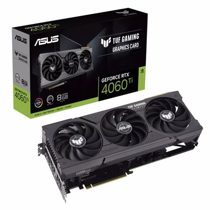 Fotografija izdelka ASUS TUF GeForce RTX 4060Ti OC 8GB DDR6 (90YV0J50-M0NA00) gaming grafična kartica